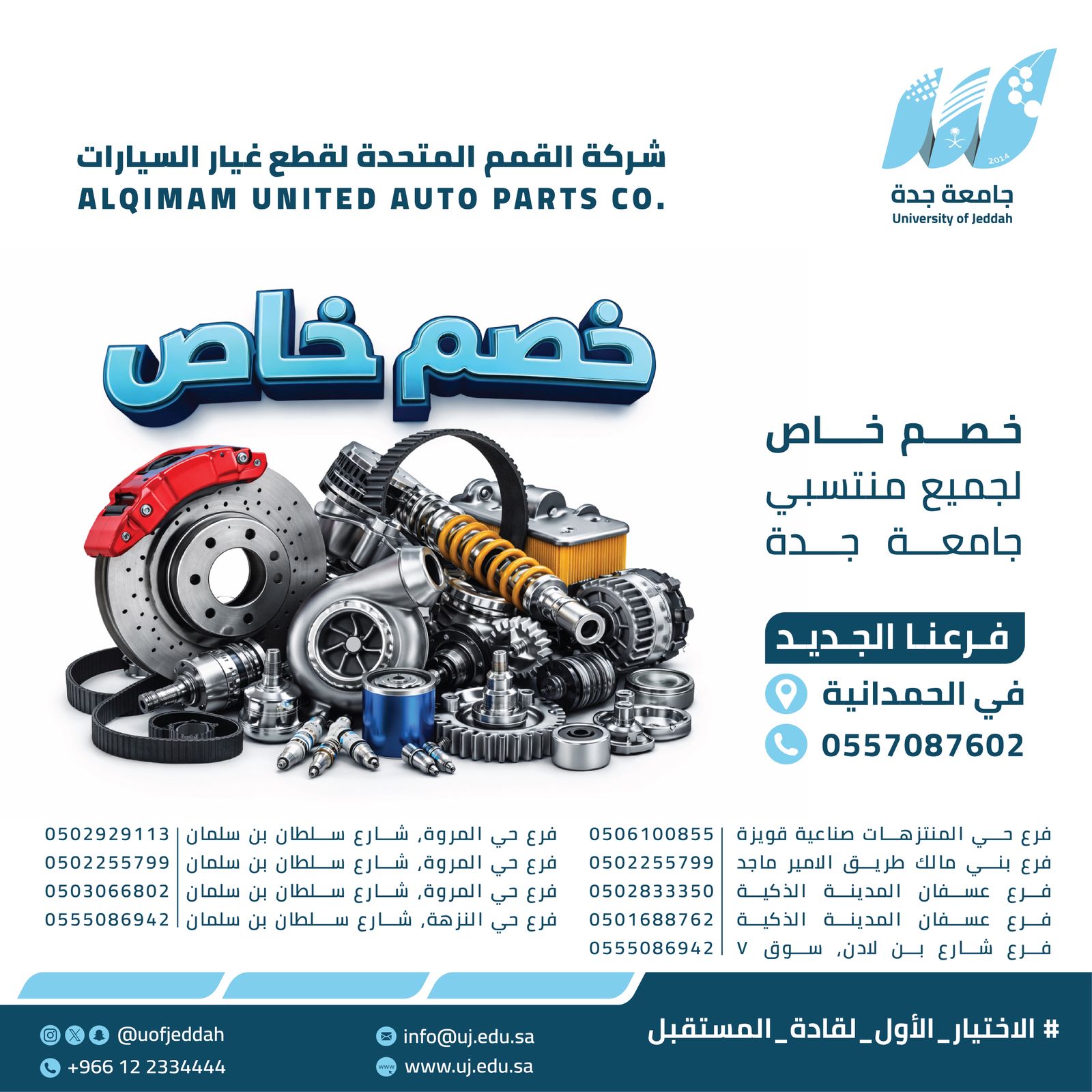 القمم لقطع الغيار